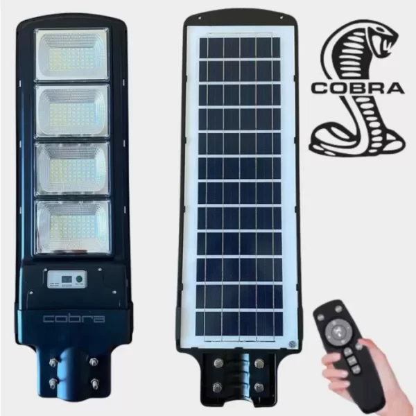 1800W LED Соларна Улична Лампа Cobra Pro