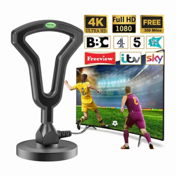4К HD 1080P цифрова телевизионна антена с усилвател на сигнала