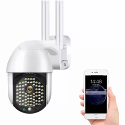 68LED Водоустойчива външна камера WiFi PTZ