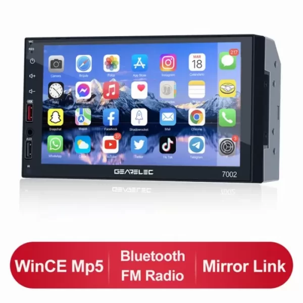 Мултимедиен плейър за кола, 2 DIN, Cobra 606s, 7″ HD Android