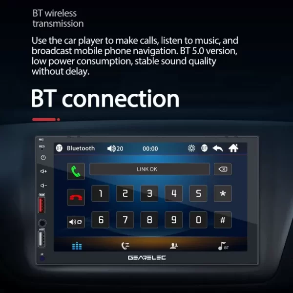 Мултимедиен плейър за кола, 2 DIN, Cobra 606s, 7″ HD Android