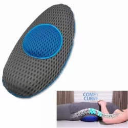 Comfy Curve Комфортна възглавница за гръб от мемори пяна за лумбална опора
