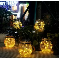 Водоустойчиви 30 LED соларни лампи