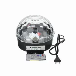 Диско LED лампа с тонколона и Bluetooth