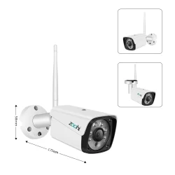 FULL HD 5MP безжична, външна, водоустойчива система за видеонаблюдение 1080P Wifi NVR