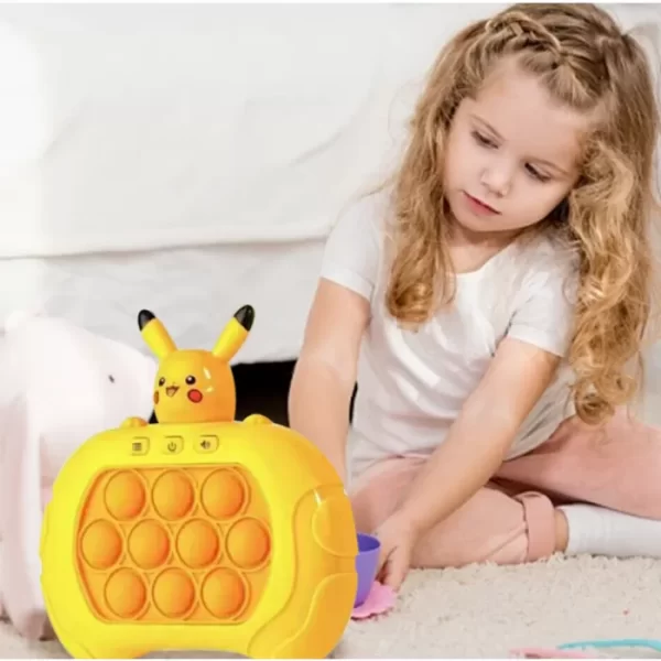 Играчка pop it, Електрическа, Със светлини и звук -Pikachu