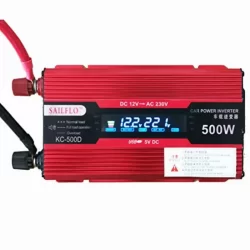 Инвертор с дисплей 12V или 24V-220V 500W