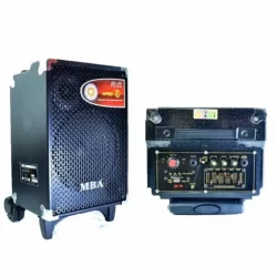 Караоке колона MBA Q8 с Bluetooth, SD карта, USB флашка, безжичен микрофон