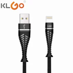 KLGO 1м кабел за бързо зареждане 2.4A IOS