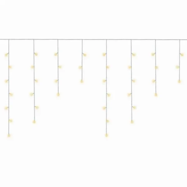Коледни лампички – висулки, 450 LED, Топло бяло, 31V, 25 метра