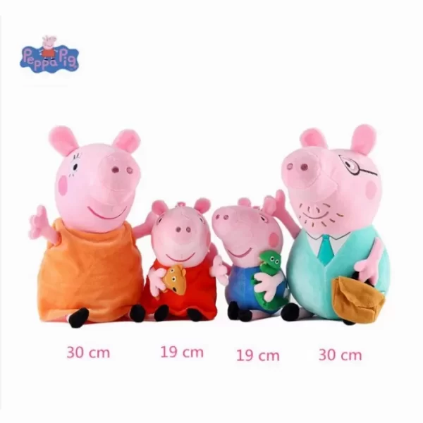 Комплект Плюшени Играчки Семейството на Пепа Прасето, Peppa Pig