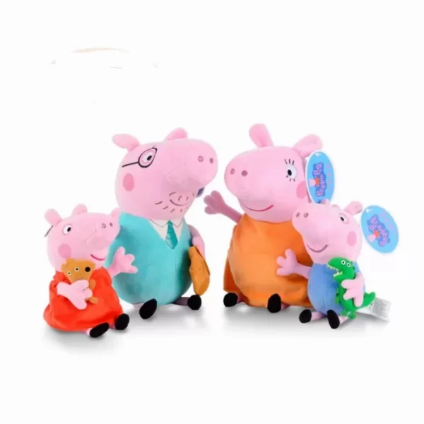 Комплект Плюшени Играчки Семейството на Пепа Прасето, Peppa Pig
