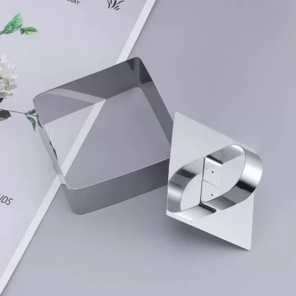 Комплект Рингове от 4 Формички за Сладки, Бисквити и Курабийки