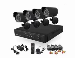 Комплект за видео наблюдение DVR + 4 камери CCTV, DVR, USB