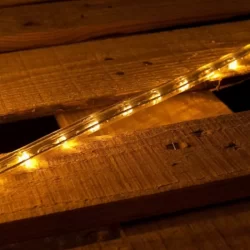 LED маркуч, 20м, Външен монтаж, 8 светлинни режима, Адаптор 220V