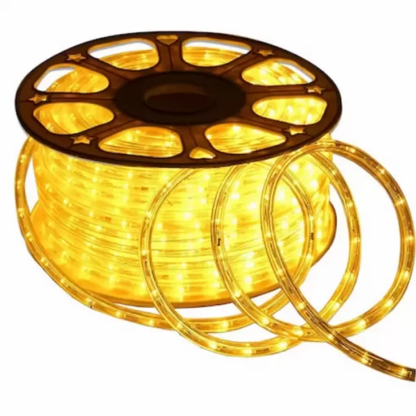 LED маркуч, 20м, Външен монтаж, 8 светлинни режима, Адаптор 220V