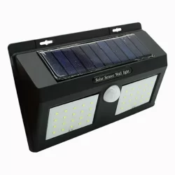 LED соларен прожектор със сензор - 48LED