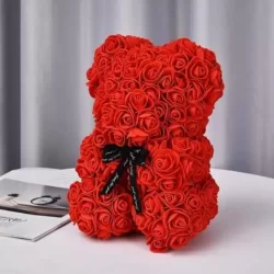 Мече от рози, Червен