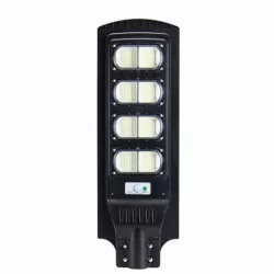 Мощни Соларни Лампи 240W | Слънчеви Стълбови Светлини със Сензор за Движение от Здрач до Зори