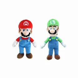 Плюшени играчки Супер Марио и Луиджи, Nintendo, 30см