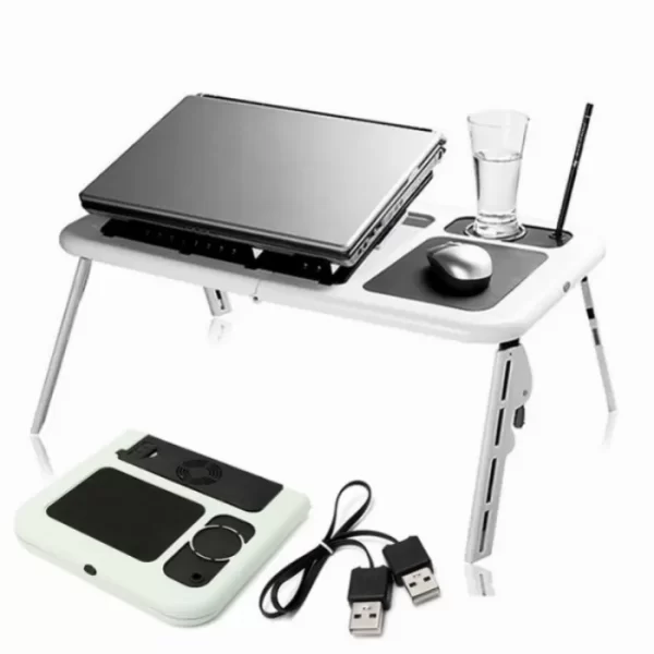 Портативна маса за лаптоп с охладител – E-table