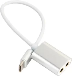 Преход type-c към 2х3.5мм