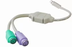 Преходник USB към 2 броя PS2