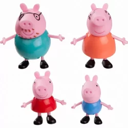 Семейството на Peppa Pig с подарък