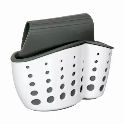 Силиконов органайзер за кухненска мивка | Кухненска поставка за гъба Sink sider