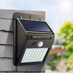 Соларна лампа със сензор за движение, 30 SMD