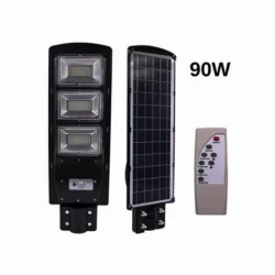 Соларна Улична Лампа 90w | Външна Лампа със Сензор за Движение