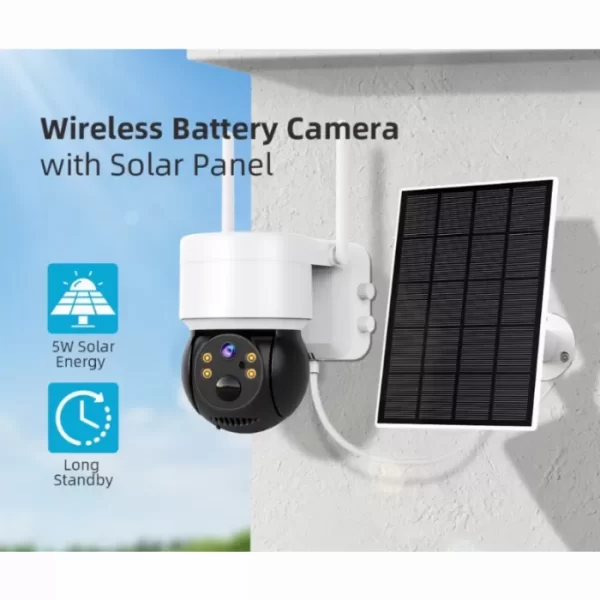 Соларна WiFi Камера, 5 Megapixel