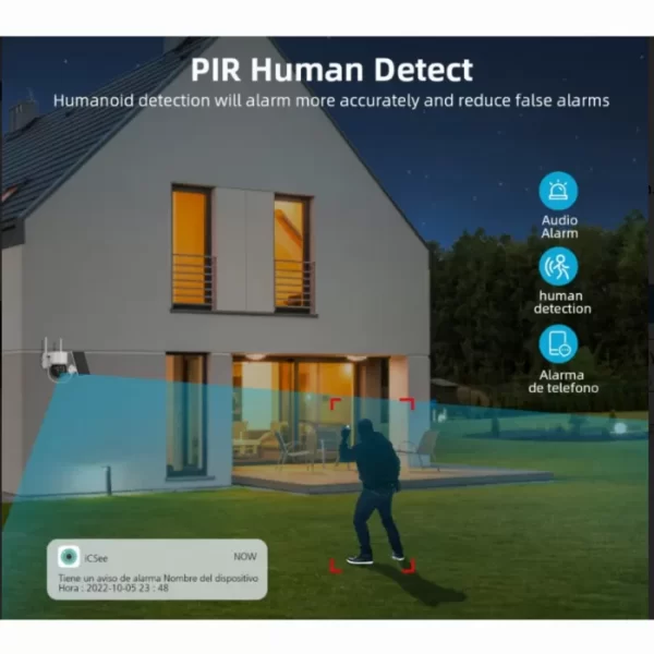 Соларна WiFi Камера, 5 Megapixel