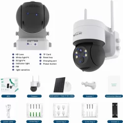 Соларна WiFi Камера, 5 Megapixel