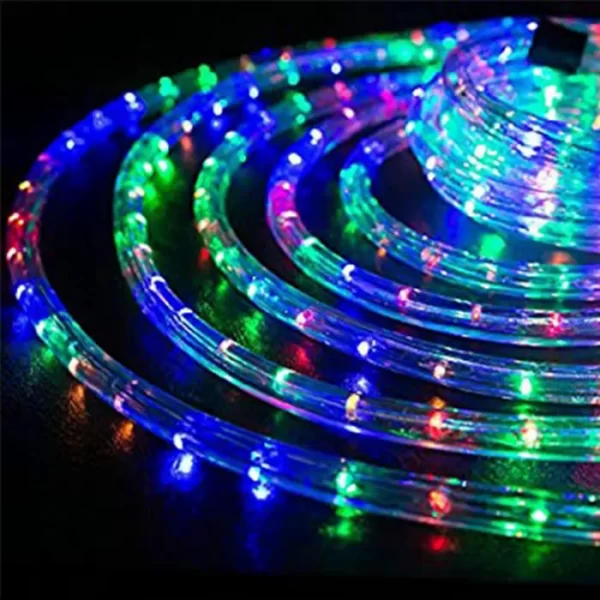 Светещ LED Маркуч 30м | Коледен маркуч за външен монтаж