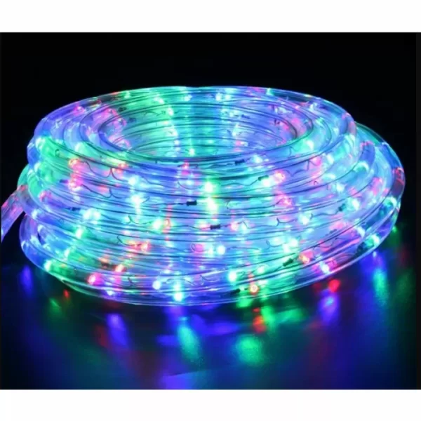 Светещ LED Маркуч 30м | Коледен маркуч за външен монтаж