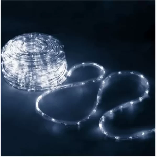 Светещ LED Маркуч 30м | Коледен маркуч за външен монтаж