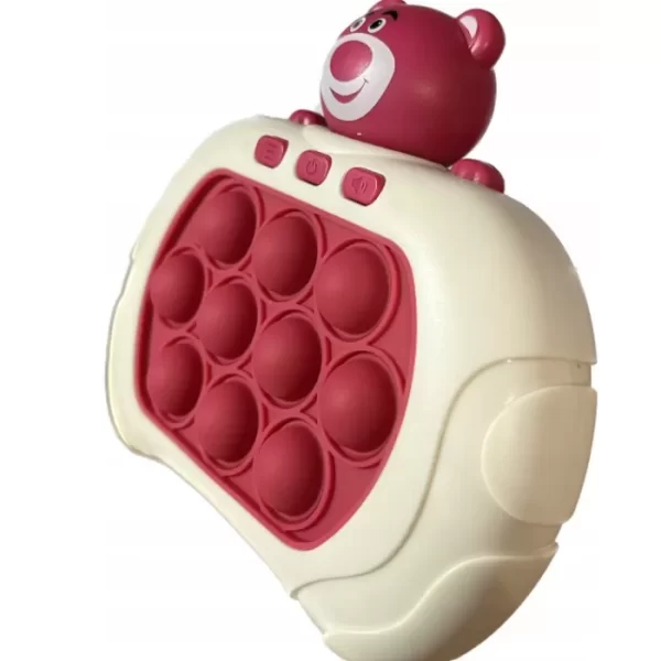 Играчка pop it, Електрическа, Със светлини и звук – мече
