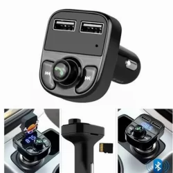 Трансмитер с блутут X8, 2 броя USB, Блутут, Зарядно за телефон