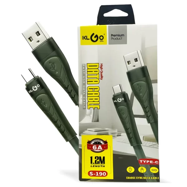 Тип c USB кабел с накрайник KLGO S-190