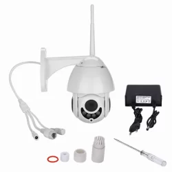 Външна PTZ WiFi FULL HD Камера 360° Водоустойчива 5MP 1080P