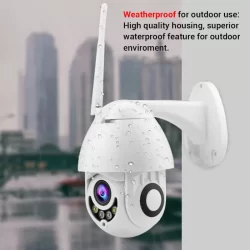 Външна PTZ WiFi FULL HD Камера 360° Водоустойчива 5MP 1080P