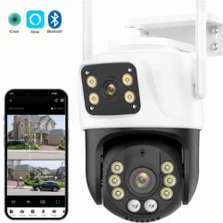 Външна Wifi камера за видеонаблюдение 360°