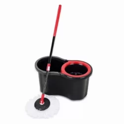 Въртящ се моп с телескопична дръжка и кофа с центрофуга, Zambak Plastik