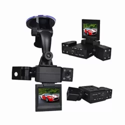 Видеорегистратор за кола с 2 камери/Two Camera Car/DVR/CCTV With IR