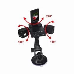 Видеорегистратор за кола с 2 камери/Two Camera Car/DVR/CCTV With IR