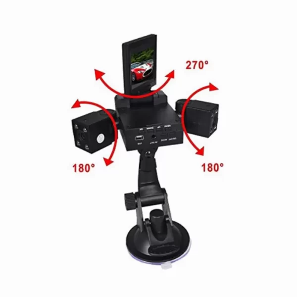 Видеорегистратор за кола с 2 камери/Two Camera Car/DVR/CCTV With IR