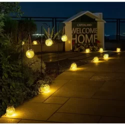 Водоустойчиви 30 LED соларни лампи