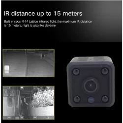 Wi-Fi скрита камера 1080P с нощно виждане