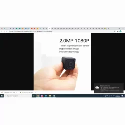Wi-Fi скрита камера 1080P с нощно виждане
